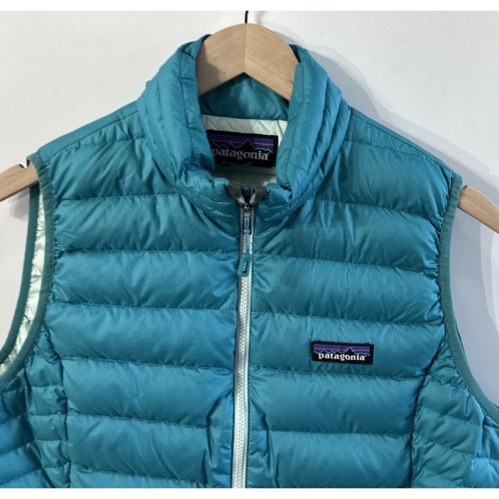 Patagonia Women's Down Sweater Vest 84628 Sz Med 800 Down STOW Pocket